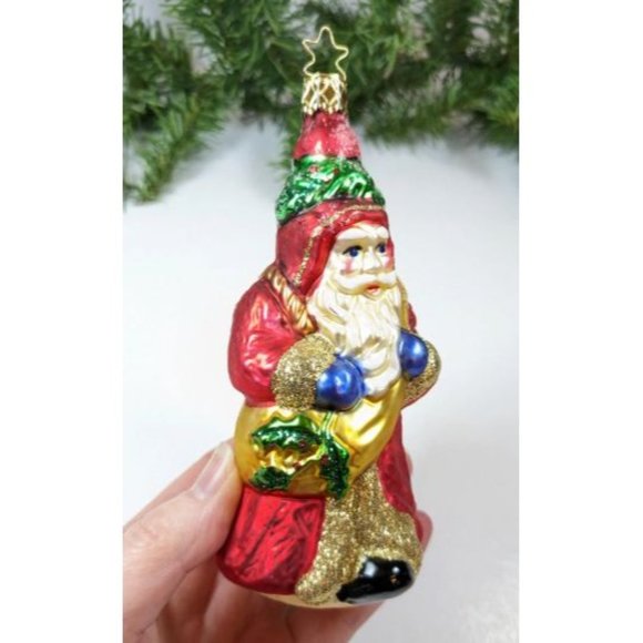 Inge Glas 'Santa's Woodland Travels' Retired Old World Christmas Ornament - Picture 5 of 6